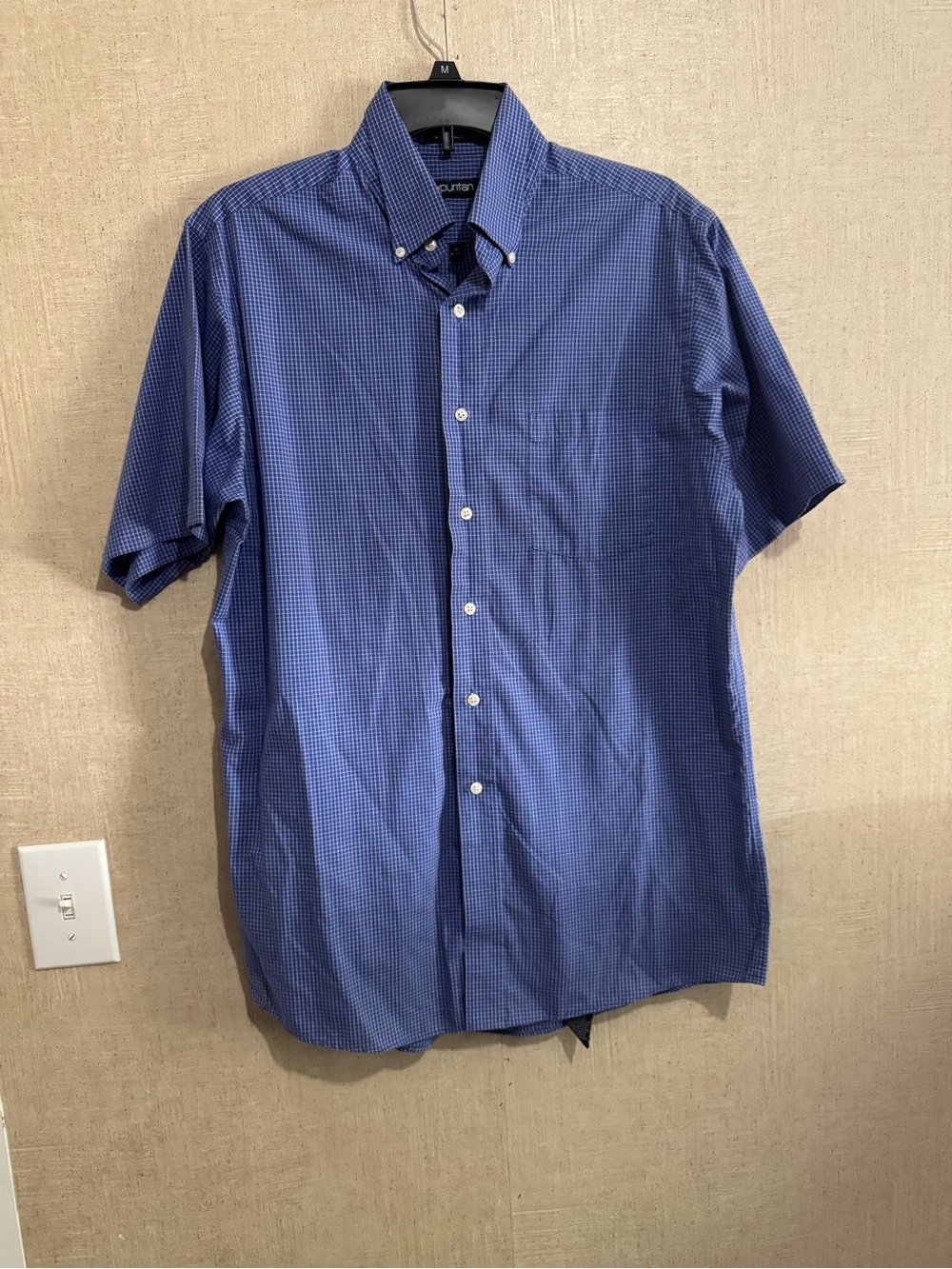 Puritan men’s casual button down shirt